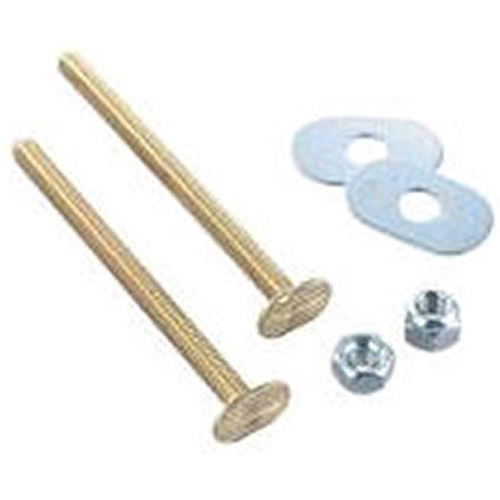 Toilet Bolt Set, Brass