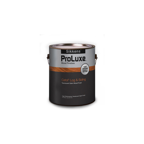 Proluxe Cetol Log and Siding Wood Finish, Satin, Teak, Liquid, 1 gal, Can - pack of 4