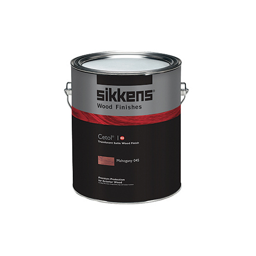 PPG SIK41045.01 Proluxe Cetol RE Wood Finish, Transparent, Mahogany, Liquid, 1 gal, Can