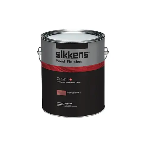 PPG SIK41045.01 Proluxe Cetol RE Wood Finish, Transparent, Mahogany, Liquid, 1 gal, Can