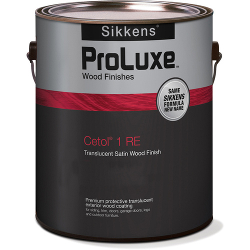 PPG SIK41009.01 Proluxe Cetol RE Wood Finish, Transparent, Dark Oak, Liquid, 1 gal, Can