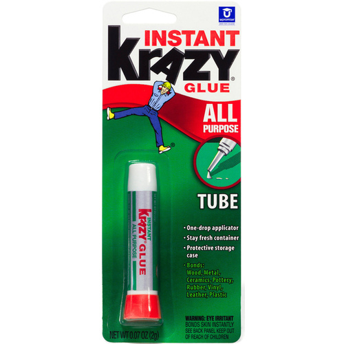 Krazy Glue KG58548R All Purpose Adhesive High Strength Polyvinyl acetate homopolymer 0.07 oz White