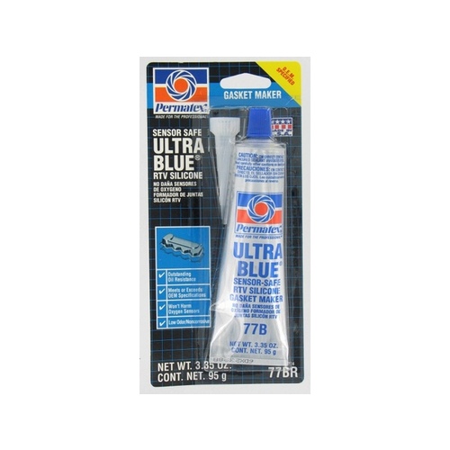 PERMATEX 81724 Permatex Ultra Blue Multipurpose RTV Silicone Gasket Maker 3.35 oz.