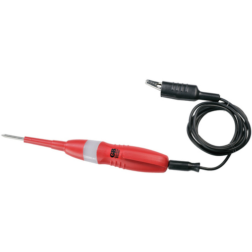 DC Voltage Tester with 36" Alligator Clamp Lead Red