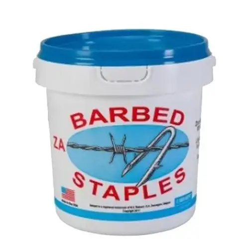 BEKAERT CORPORATION 658096 Bekaert Double Hook Barb Fence Staple - 1-1/4