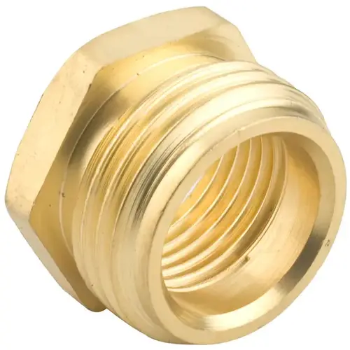 Hose Connector 3/4" Male NH to 1/2" Female NPT - Brass