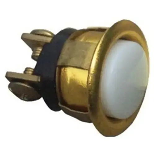Preferred Industries 663069 Lighted Doorbell Button 3/4" Round Nickel Chrome