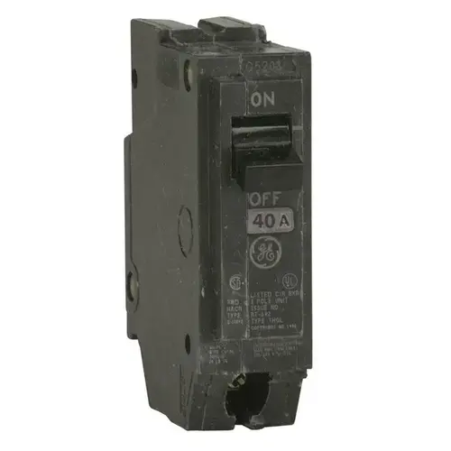 Feeder Circuit Breaker, Type THQL, 40 A, 1 -Pole, 120/240 V, Plug Mounting