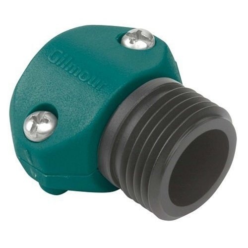 Hose Coupling, 5/8 x 3/4 in, Male, Polymer