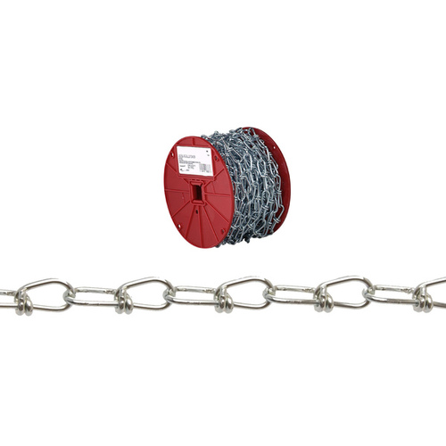CAMPBELL CHAIN 072-3227N #3 Double Loop (Inco) Chain - 200' per Reel