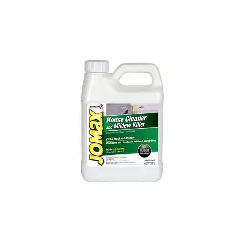 JOMaX House Cleaner and Mildew Killer, 1 qt, Liquid, Solvent