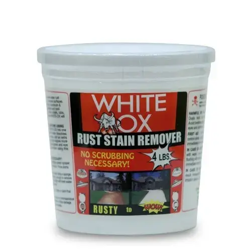 White Ox WOC4 White Ox Rust Stain Remover - 4 lbs