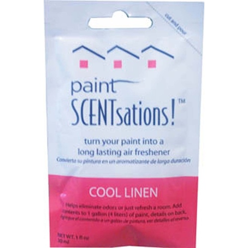 Paint Scentsations 107-01 Paint Scent Additive, Liquid, Cool Linen, Water White, 1 oz