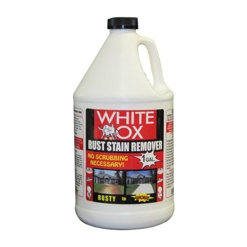 White Ox WOL1 Rust Stain Remover No Scent 1 gal Liquid