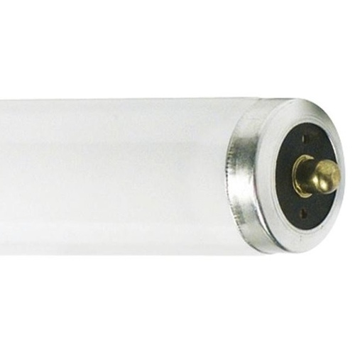 Fluorescent Bulb, 75 W, T12 Lamp, Single Pin Lamp Base, 3837 Lumens, 6500 K Color Temp, Daylight Light - pack of 15