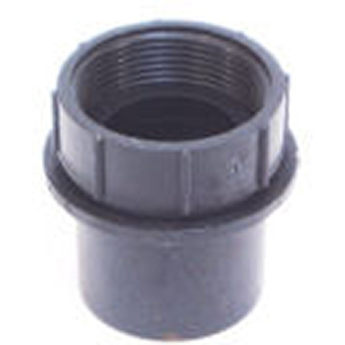 USH 1.5" x 2.5" Swivel Strainer Adapter Black