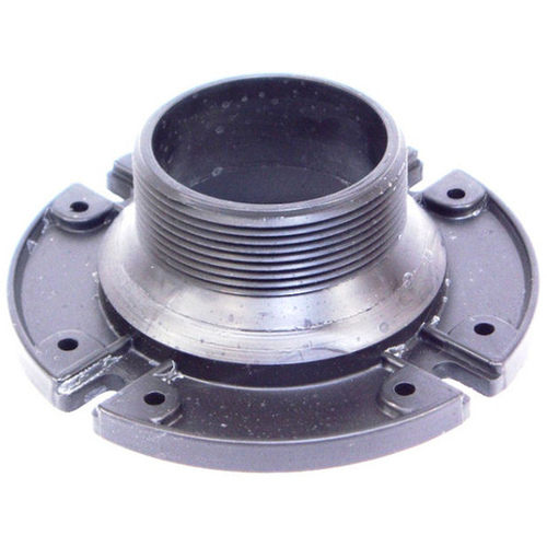 US Hardware P-110C Closet Flange, 3-1/2 in Connection, Male Thread, ABS, Black