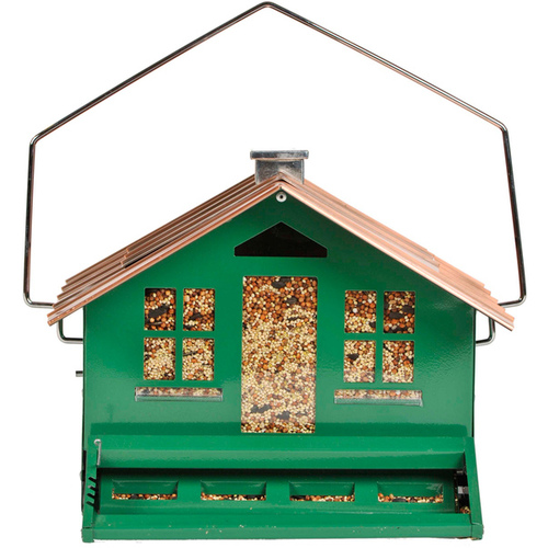 Perky-Pet 339 Squirrel-Proof Wild Bird Feeder, Home, 8 lb, Metal, Hanging/Pole Mounting