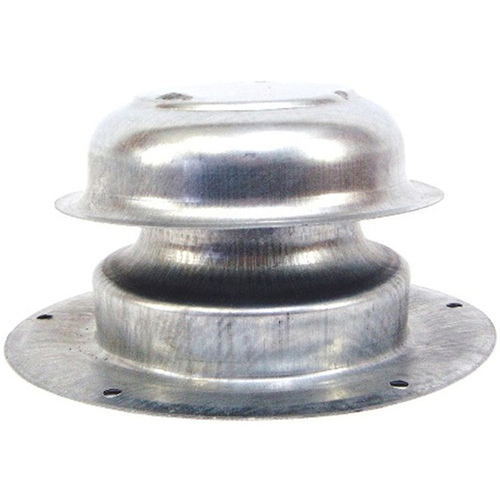 Plumbing Cap, 2-7/8 in Connection, Steel, White, Zinc