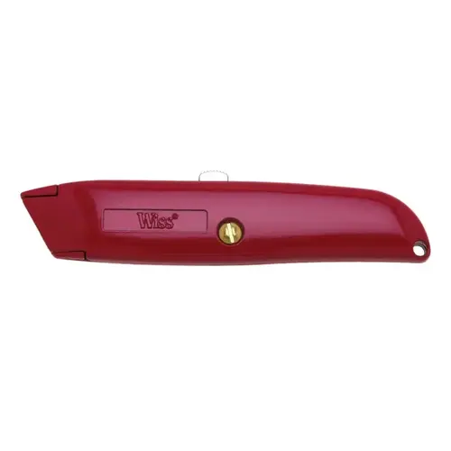 Crescent WK8V Wiss Retractable Utility Knife, with 3 Blades, Carded