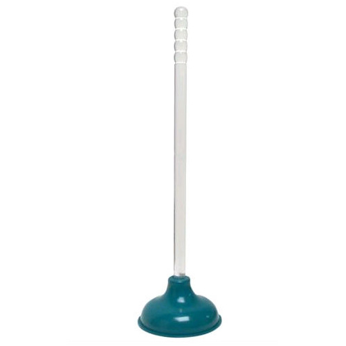 Toilet Plunger 18" L X 5.5" D Green - pack of 12