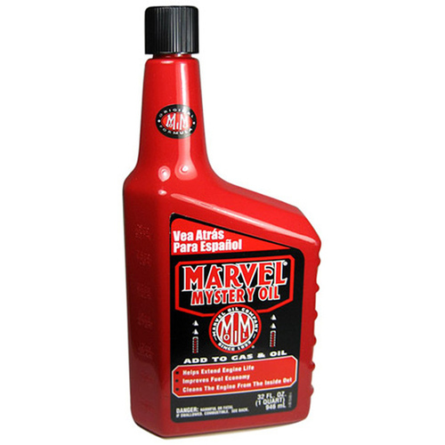 Marvel Mystery Oil MM13R Lubricant Oil, 1 qt Bottle Red