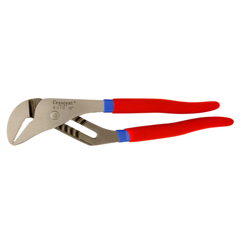 Crescent RT212CVN-05 RT212CVN Tongue and Groove Plier, 12 in OAL, 2-5/8 in Jaw Opening, Professional Dipped, Long Handle