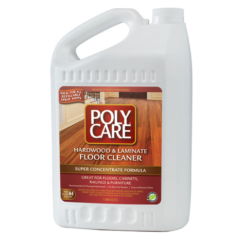 PolyCare 70001-XCP4 Floor Cleaner, 1 gal Jug, Liquid, Milky - pack of 4