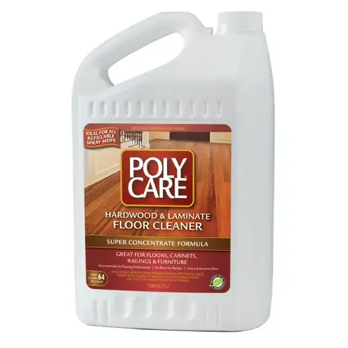 PolyCare Hardwood & Laminate Floor Cleaner - Concentrate Formula - Gallon