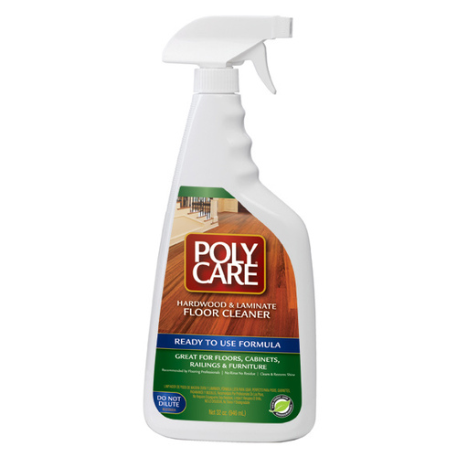 PolyCare 70034 PolyCare Hardwood & Laminate Floor Cleaner - Ready to Use Formula - 32 Ounces