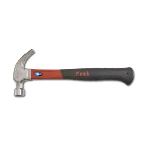 Plumb 11419C-06 16 oz Plumb Pro Series Fiberglass Curve Claw Hammer