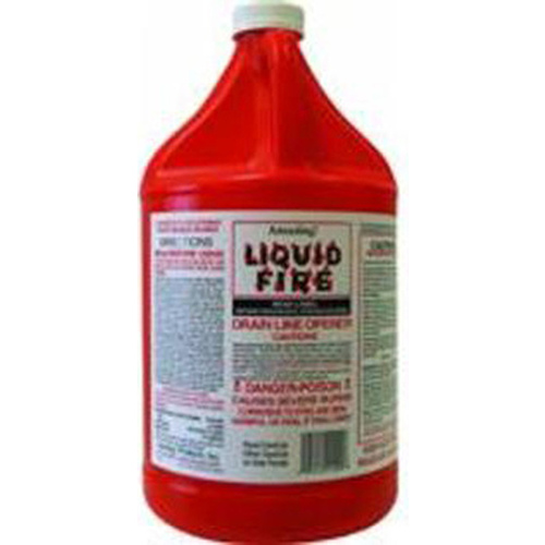 Amazing Liquid Fire LF-G-4-XCP4 Drain Opener Liquid 1 gal - pack of 4