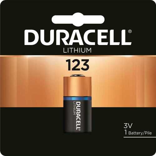 DURACELL 004133366191-XCP6 Coppertop Ultra Photo 123 Lithium Battery - pack of 6