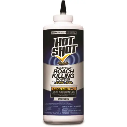 HOT SHOT HG-96023-1 MaxAttrax 1 lb. Roach Killing Powder with Boric Acid