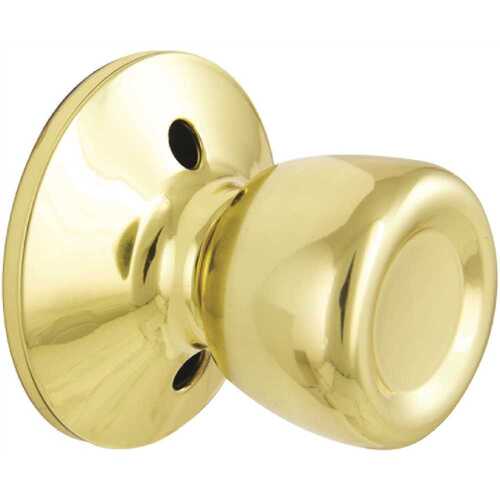 Waterbury Polished Brass Dummy Door Knob