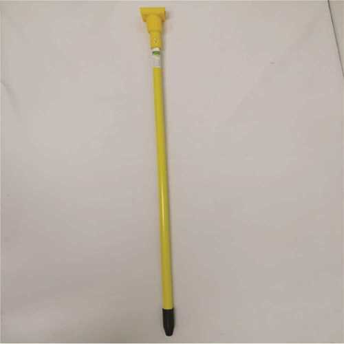 5 ft. Fiberglass Mop Handle Plastic Jaw Clamp