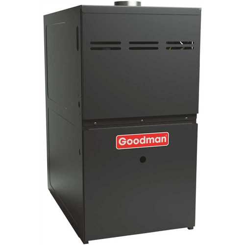 Goodman Manufacturing GM9C801004CN 80% AFUE GM9C80 Gas Furnace Nine Speed ECM, Two Stage, Upflow/Horizontal, 100000 Btu BTUH/H