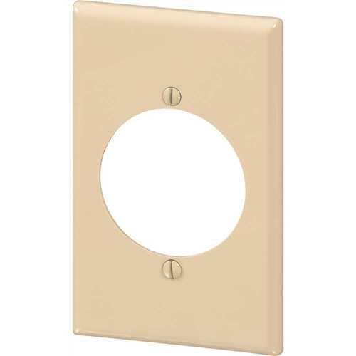 HD Supply-Maintenance Warehouse 3084J-IV Maintenance Warehouse Single Gang Receptacle Wall Plate - 30 or 50 Amp -Ivory