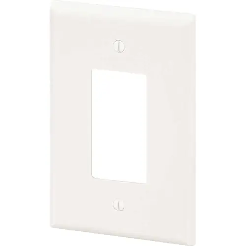 Maintenance Warehouse Jumbo Single Gang Decorator Wall Plate - White