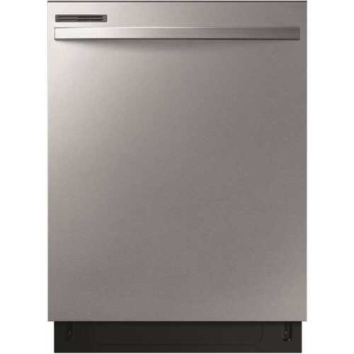 Fingerprint Resistant Dishwasher With Adjustable Rack In Stainless Steel