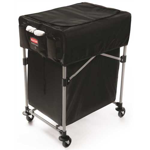 Rubbermaid 1889863 Black Small Cover For Collapsible X-Carts