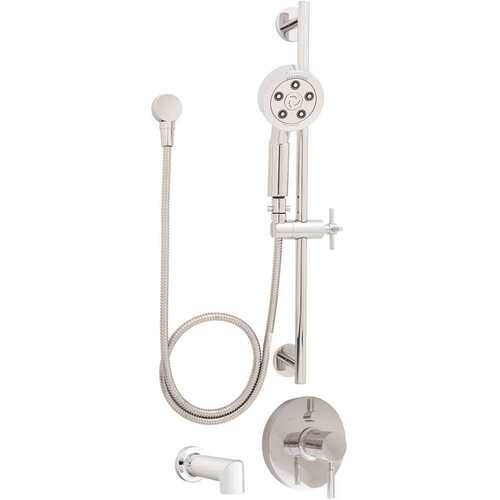 Slv-1450-ada Neo Diverter Trim Shower And Tub Package