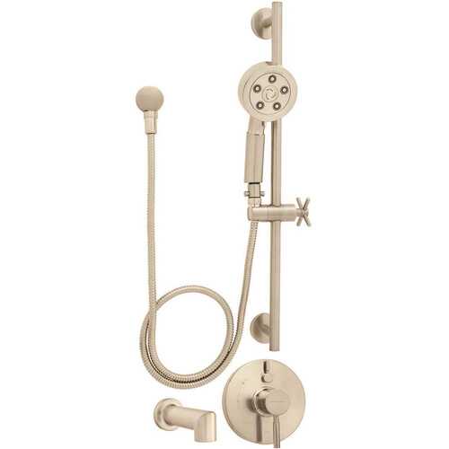 Slv-1450-ada-bn Neo Diverter Trim Shower And Tub Package