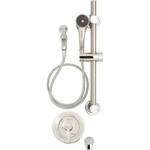 Slv-5490-ada Sentinelpro Diverter Trim Handicap Shower And Tub System