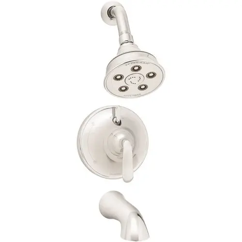 Caspian Sm-7430-p Shower And Tub Combination With Diverter Valve