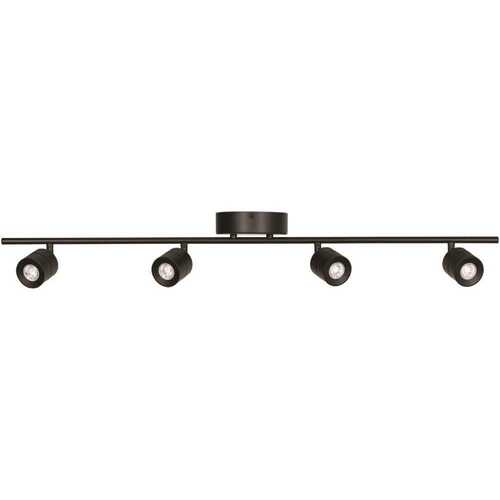 AFX CRRF4450L30BK Core 4-Light LED Fixed Rail 26 Watt Black