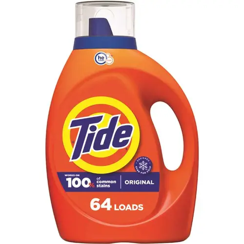 TIDE 30772121105 84oz He Original Scent Liquid Laundry Detergent - pack of 4