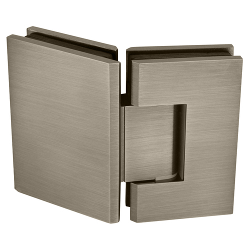 Designer Series Glass To Glass Door Hinge 135 Degree Brushed Nickel