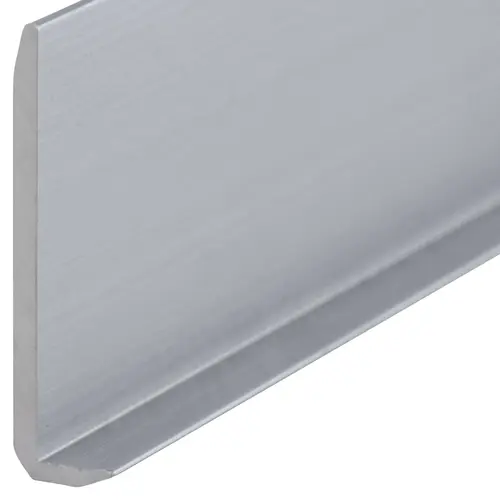 Polished Aluminum 1/4" L-Bar Extrusion  95" Stock Length - pack of 50