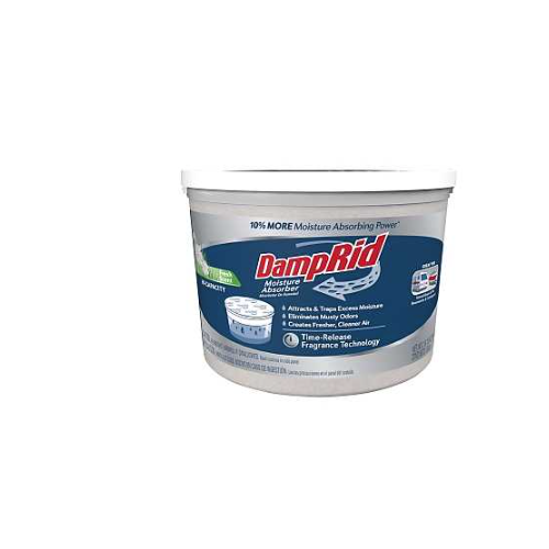 High-Capacity Moisture Absorber, 4 lb Tub, Solid - pack of 2